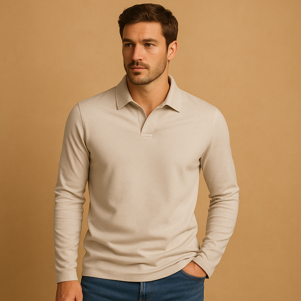 Poloshirt Herren aus atmungsaktiver Baumwolle | Thijs-Zermatt Boutique