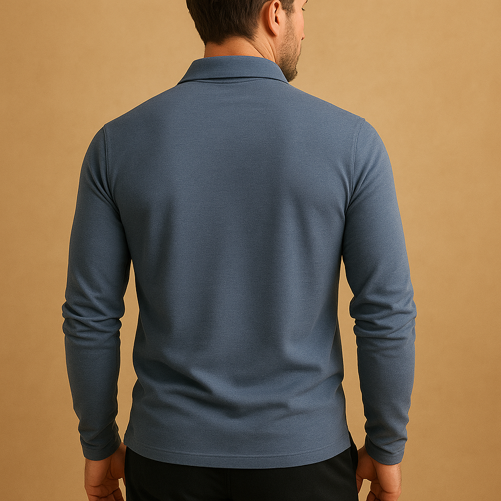 Poloshirt Herren aus atmungsaktiver Baumwolle | Thijs-Zermatt Boutique