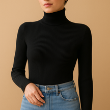 Rollkragenpullover für Damen aus Garn | Danica-Zermatt Boutique
