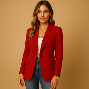 Taillierter Blazer Damen mit Stretch und femininer Passform | Yara-Zermatt Boutique