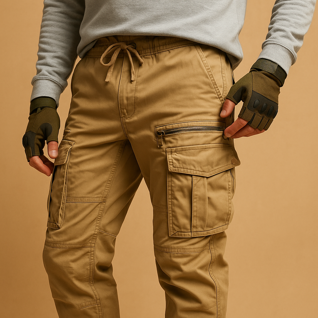 Jogginghose Herren aus Stretch-Baumwolle, schnelltrocknend | Niels-2