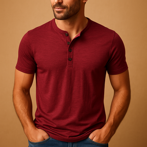 Baumwoll T-Shirt für Männer mit zeitloser Passform | Cuyler-6