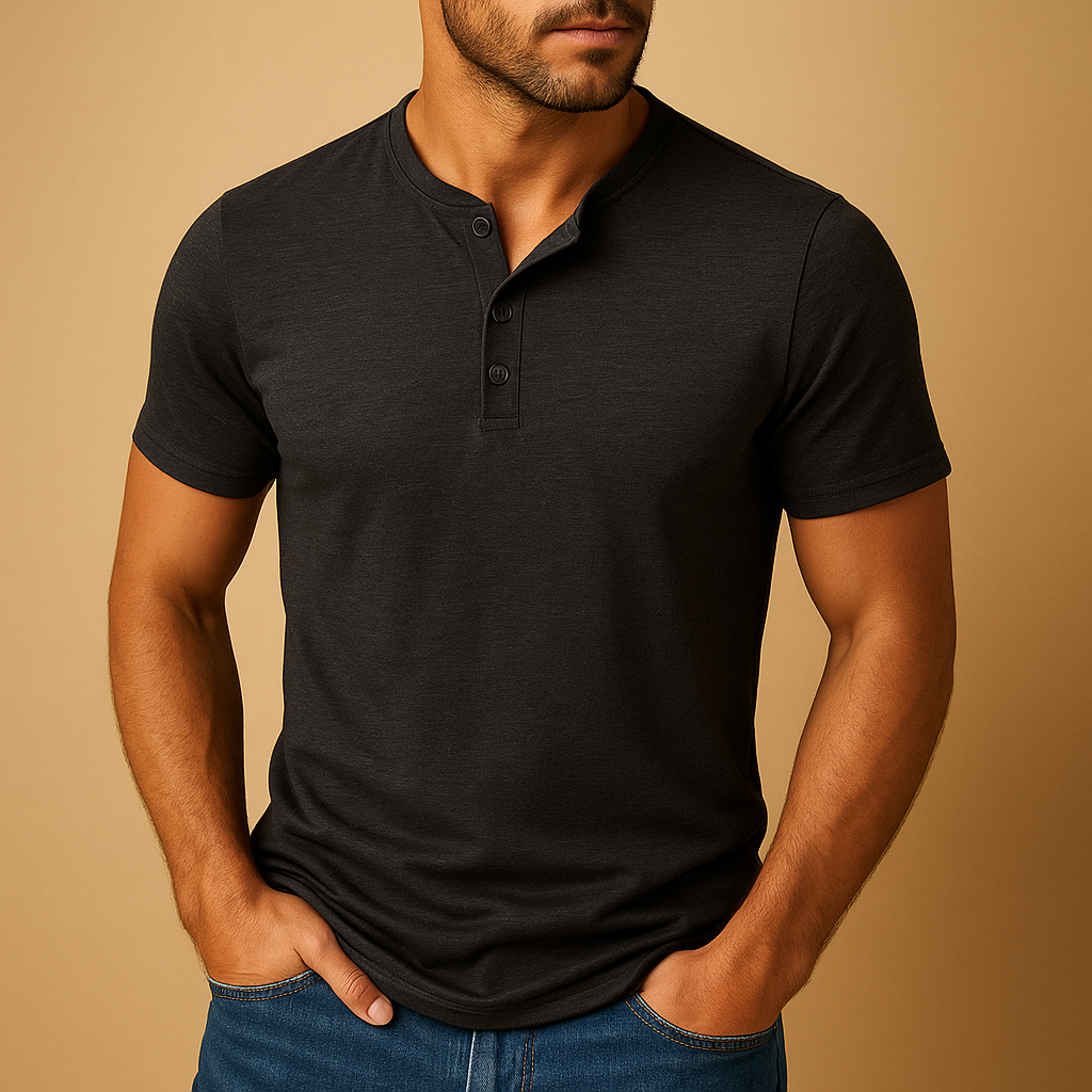 Baumwoll T-Shirt für Männer mit zeitloser Passform | Cuyler-2