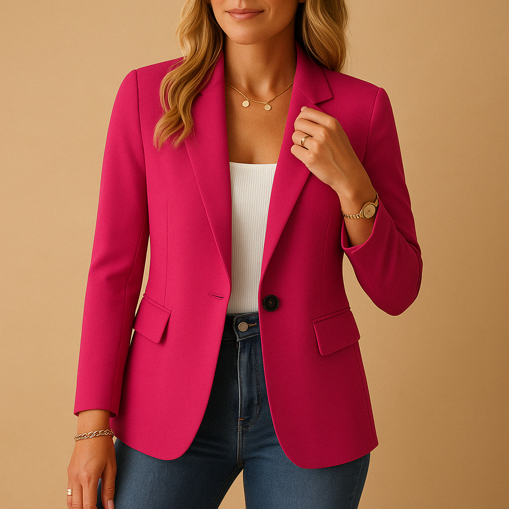 Taillierter Blazer Damen mit Stretch und femininer Passform | Yara-2