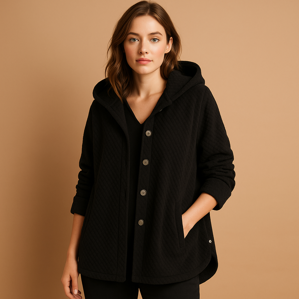 Jacke Damen Reversible Fleecejacke mit Kapuze | Bexley-2