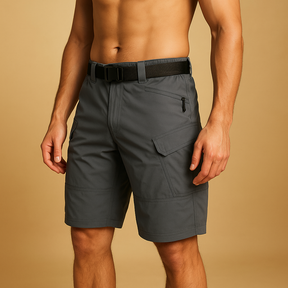 Frachtshorts für Männer mit schnelltrocknendem Stoff und Taschen | Timo-4